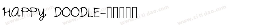 HAPPY DOODLE字体转换